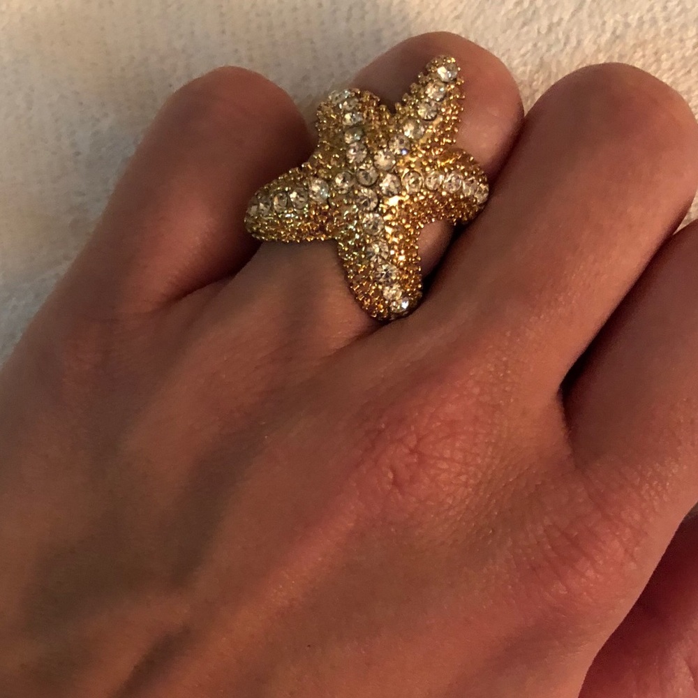 Charming Charlie’s starfish ring